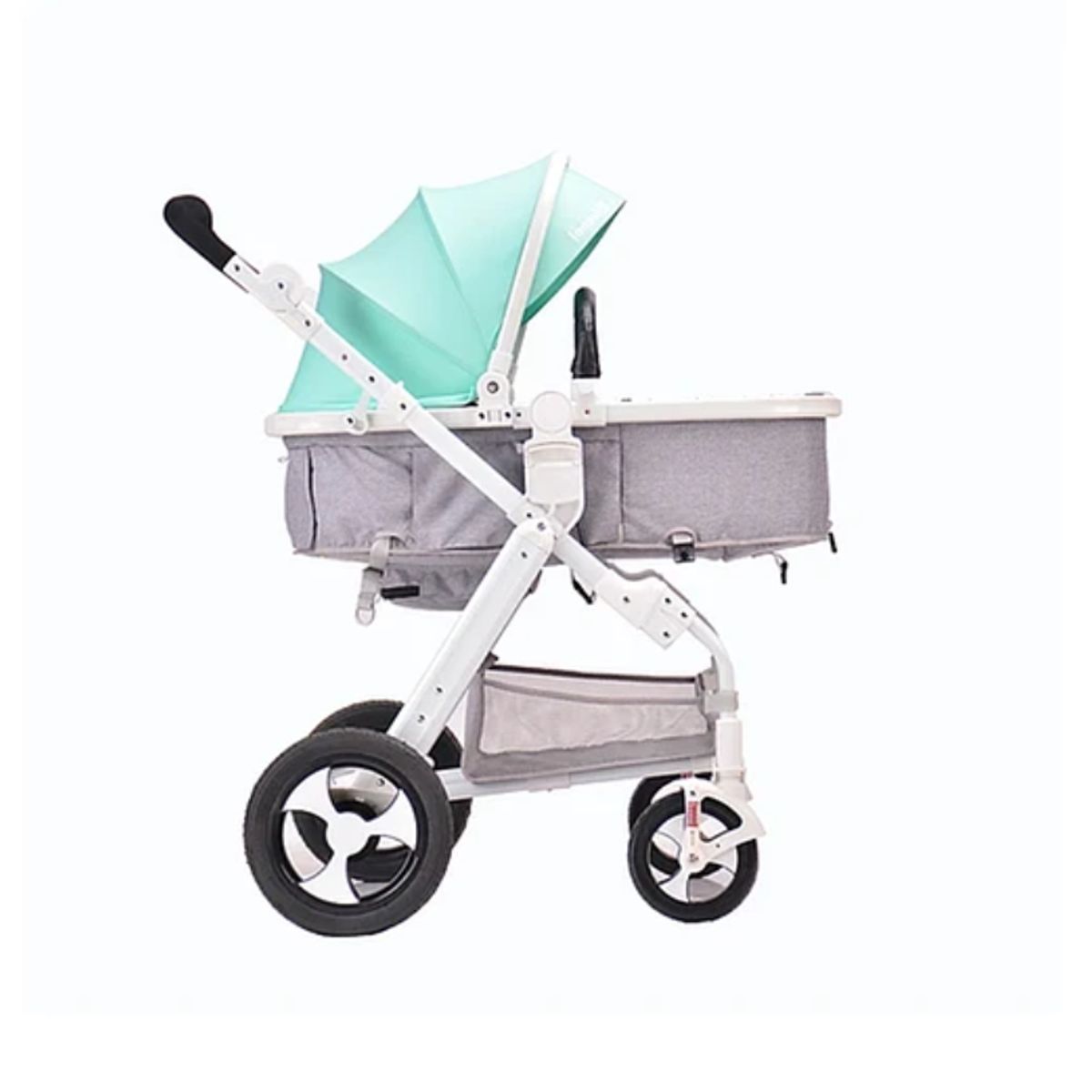 KIDSCOOL - Coche Cuna Paseo 6 En 1 Verde