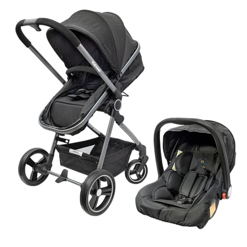 KIDSCOOL - COCHE CUNA CITY TRAVEL NEGRO - KIDSCOOL - NB-BS500-NG