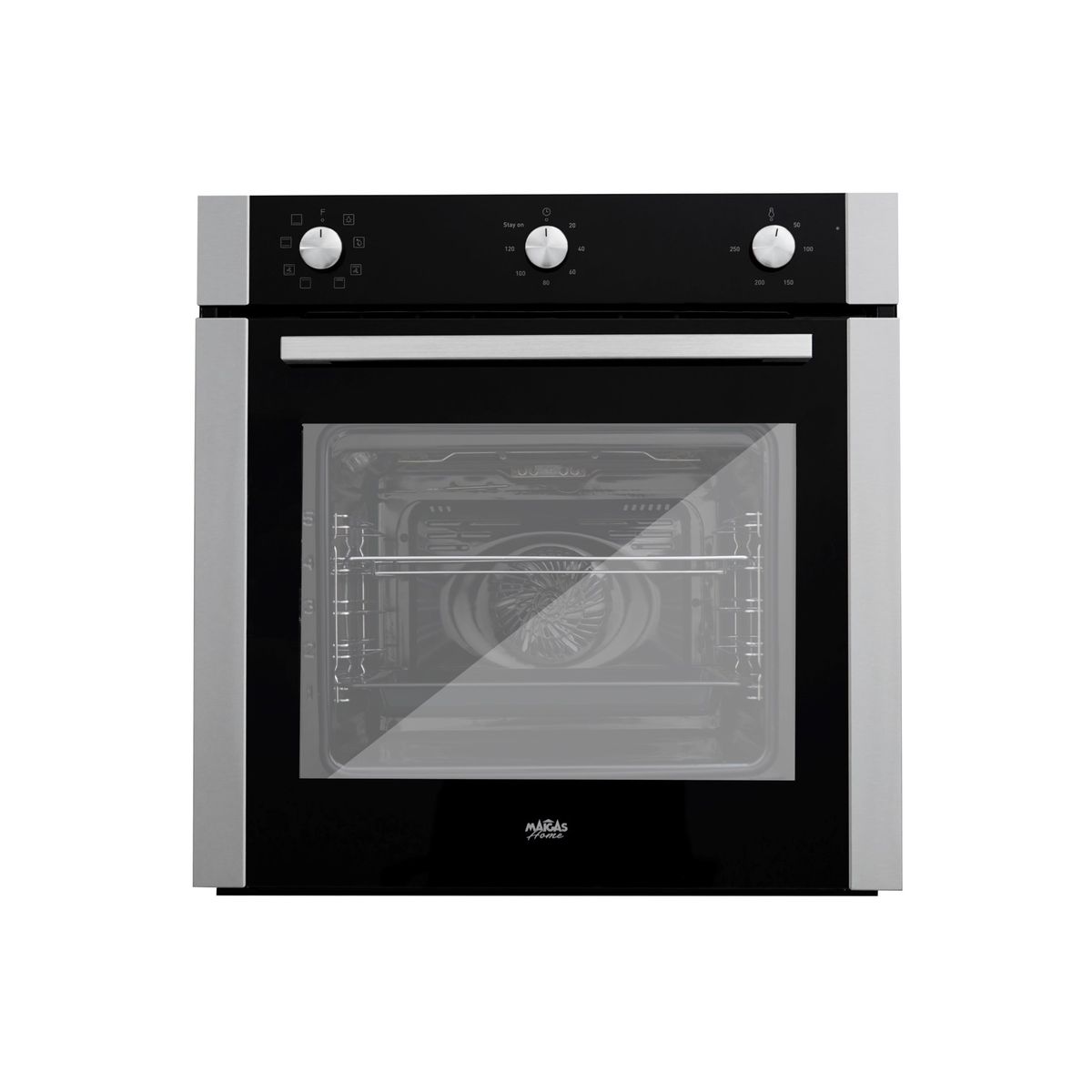 MAIGAS - Horno Empotrable Eléctrico 60 Litros 8 Funciones Turbo Air HE20M1