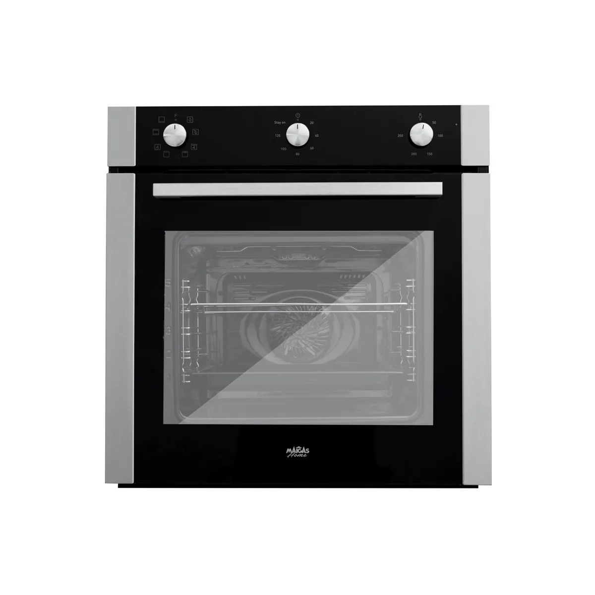 MAIGAS - Horno Empotrable Eléctrico 60 Litros 8 Funciones Turbo Air HE20M1