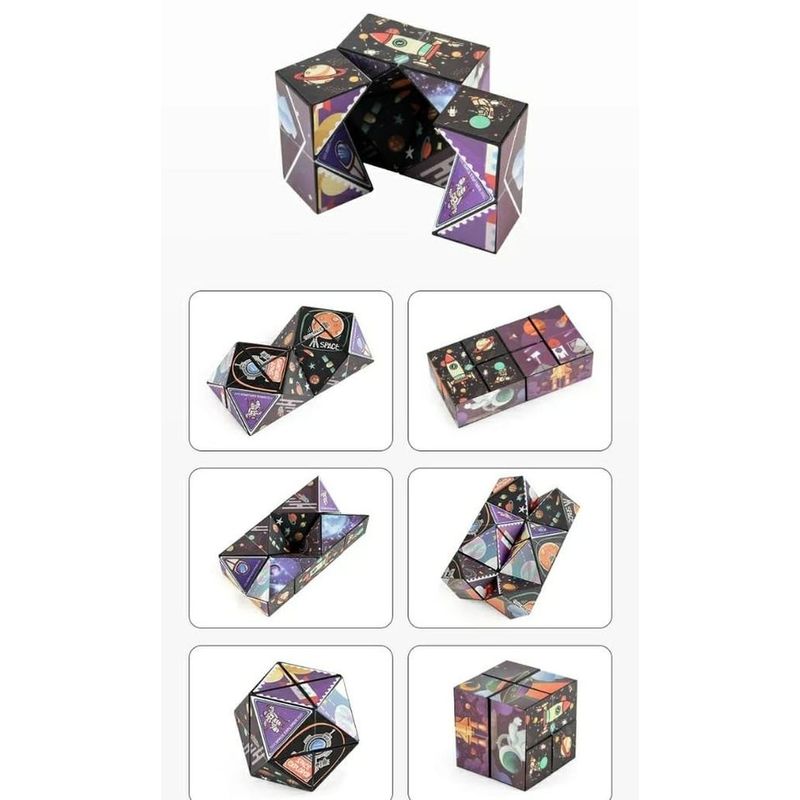 GENERICO - Cubo mágico infinito rompecabezas para niños