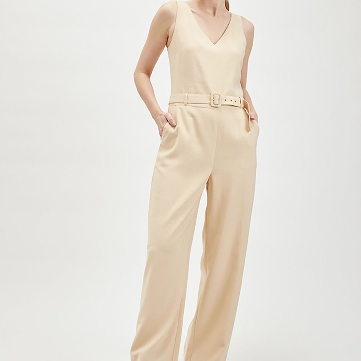 ASH - Enterito Largo Beige Mujer Ash