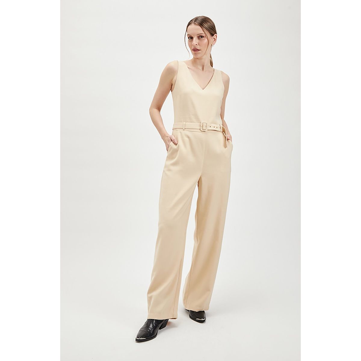ASH - Enterito Largo Beige Mujer Ash