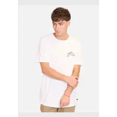 RUSTY - Polera Manga Corta R Spry Signal Blanco Hombre