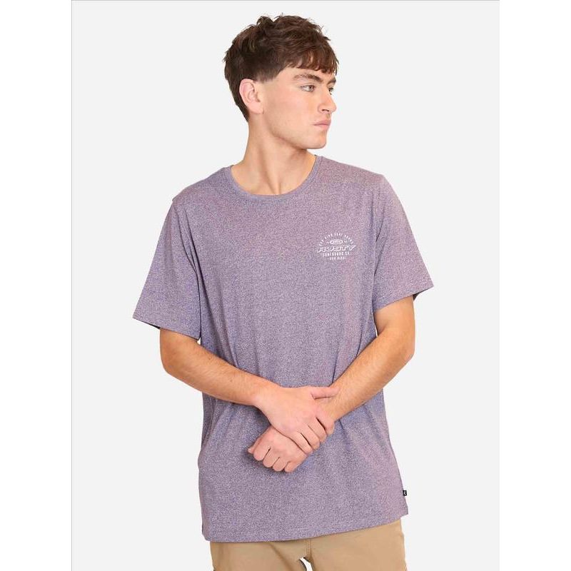 RUSTY - Polera Manga Corta Rsty State Morado Hombre Rusty - Morado
