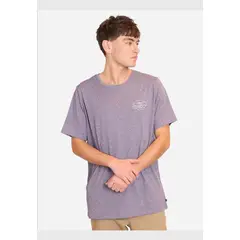 RUSTY - Polera Manga Corta Rsty State Morado Hombre