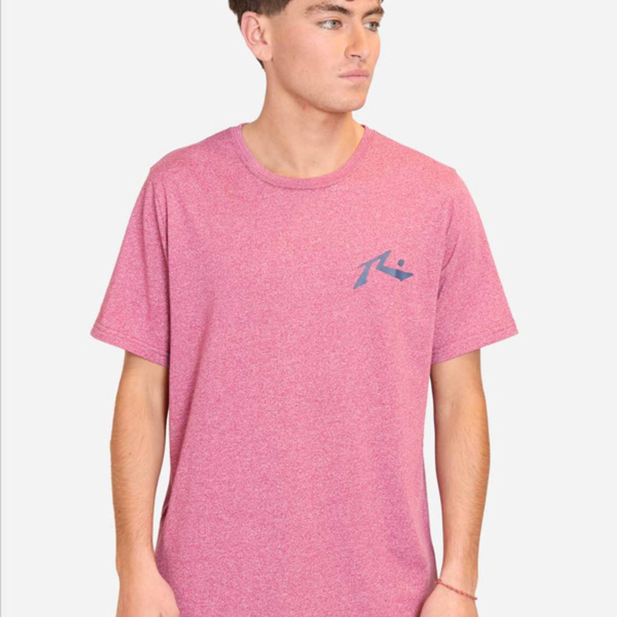 RUSTY - Polera Manga Corta Rsty Classic Burdeo Hombre Rusty