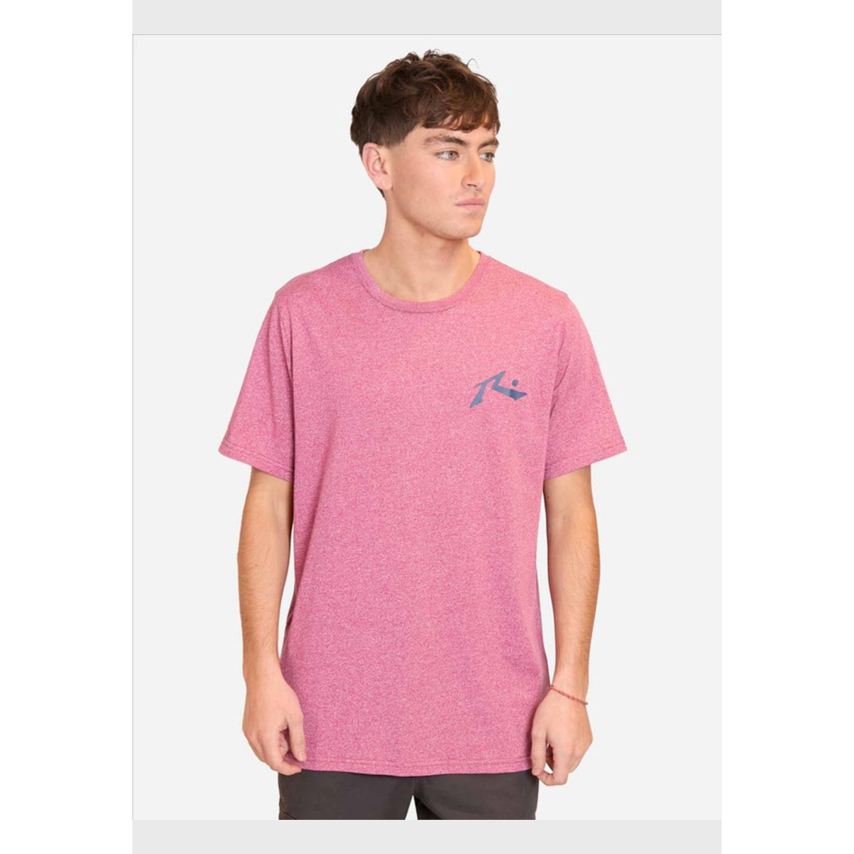 RUSTY - Polera Manga Corta Rsty Classic Burdeo Hombre Rusty