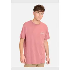 RUSTY - Polera Manga Corta Wave Tee Rojo Hombre