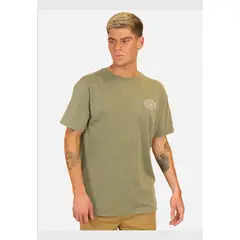 VOLCOM - Polera Manga Corta Duster Verde Hombre