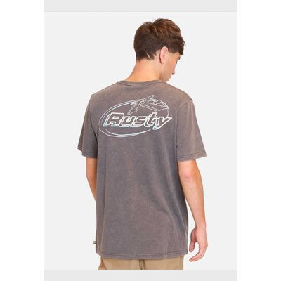 Imagen 2 del producto Polera Manga Corta 90S Tee Gris Hombre