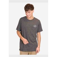 Polera Manga Corta Rsty State Negro Hombre