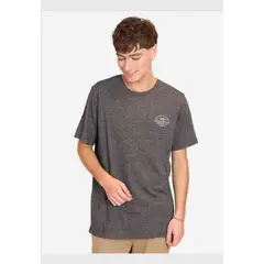 RUSTY - Polera Manga Corta Rsty State Negro Hombre