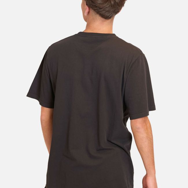 VOLCOM - Polera Manga Corta Blocker Negro Hombre Volcom