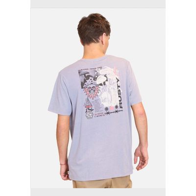 Imagen 2 del producto Polera Manga Corta Funghi E Condire Morado Hombre