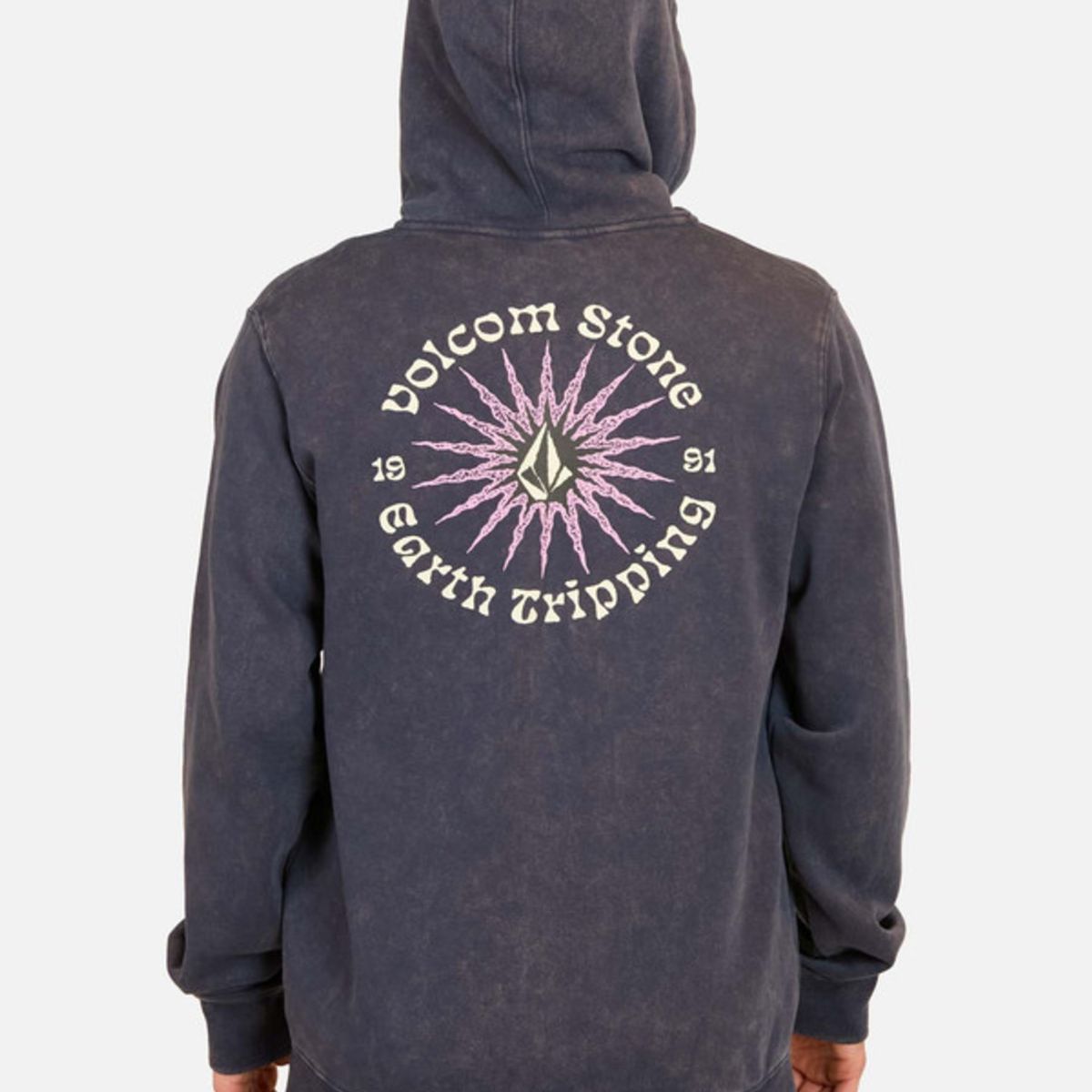 VOLCOM - Poleron FZ Scorcho Full Zip Azul Hombre Volcom