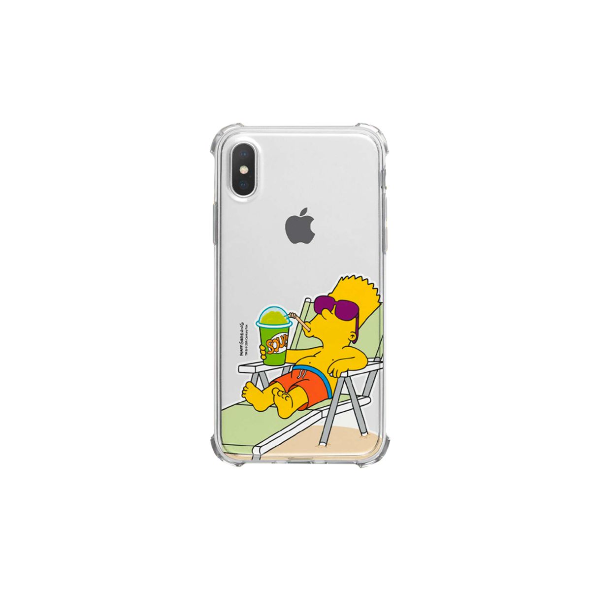 JOICO - Carcasa Para Samsung S20 Los Simpsons Bart Bebida