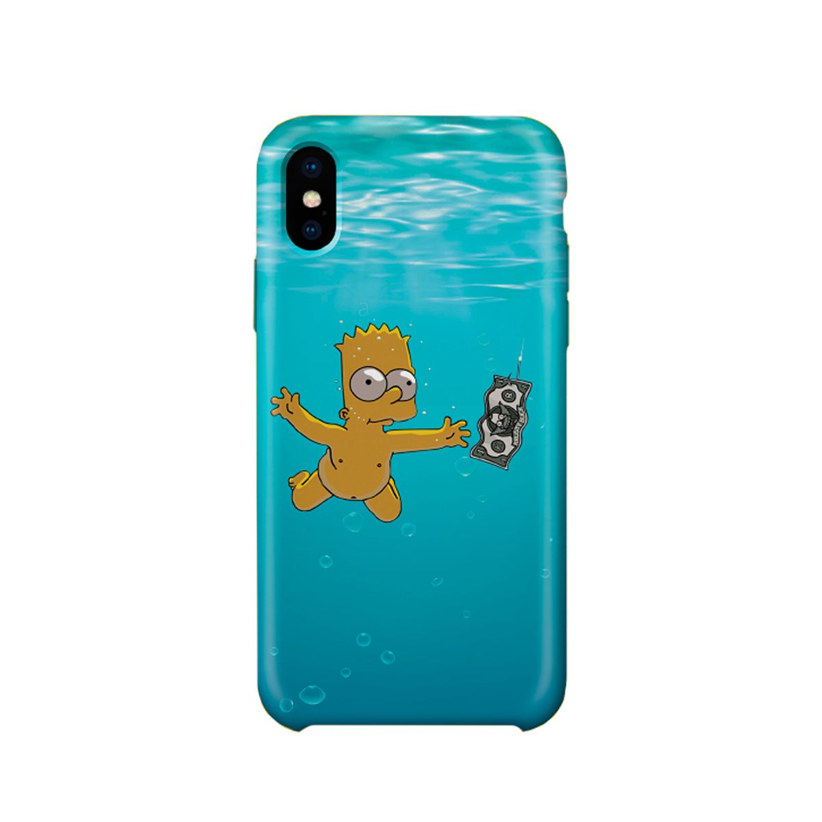 JOIGO - Carcasa Para Samsung A72 Los  Simpsons Bart Agua