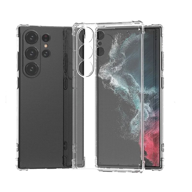 JOIGO - Carcasa Transparente Anti Golpes Para Samsung S23 Ultra