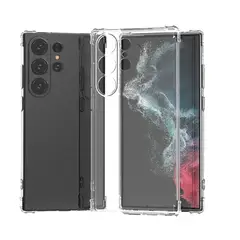 JOIGO - Carcasa Transparente Anti Golpes Para Samsung S23 Ultra