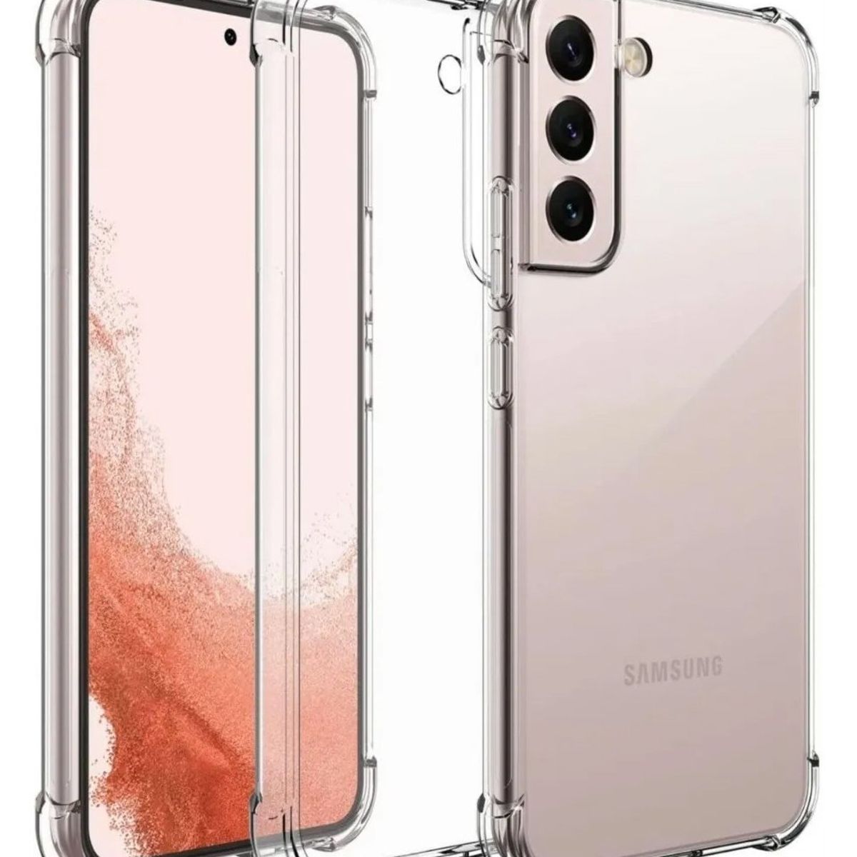 JOIGO - Carcasa Transparente Reforzada Para Samsung S22.
