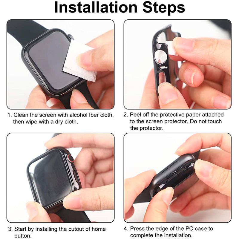 JOIGO - Carcasa Para Apple Watch Ultra Transparente 49mm