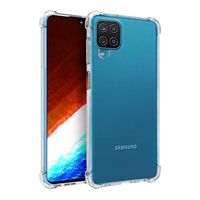 Carcasa Antigolpe Para Samsung A12 Transparente Reforzado