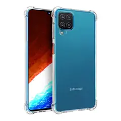 JOIGO - Carcasa Para Samsung A12 Transparente Reforzado.