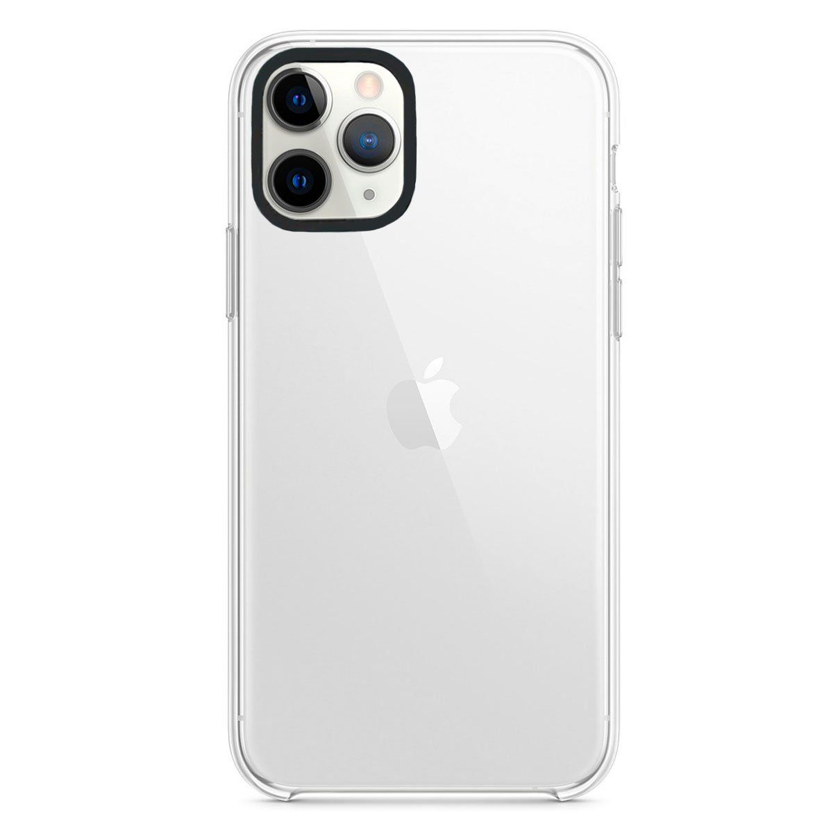 JOIGO - Carcasa Para iPhone 14 Pro Max Transparente Borde Blanco