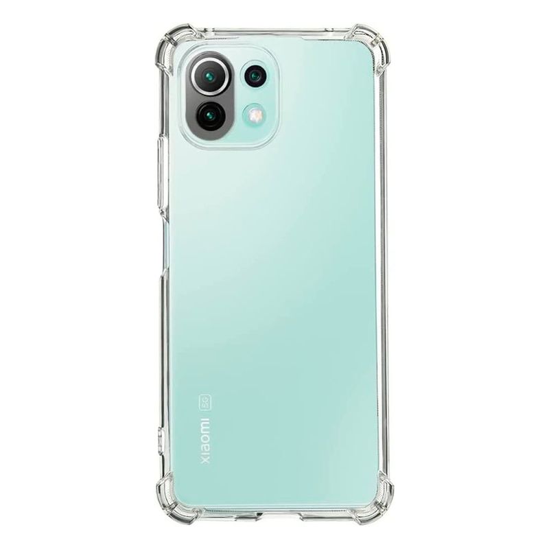 JOIGO - Carcasa Para Xiaomi Mi 11 Lite Transparente Reforzada
