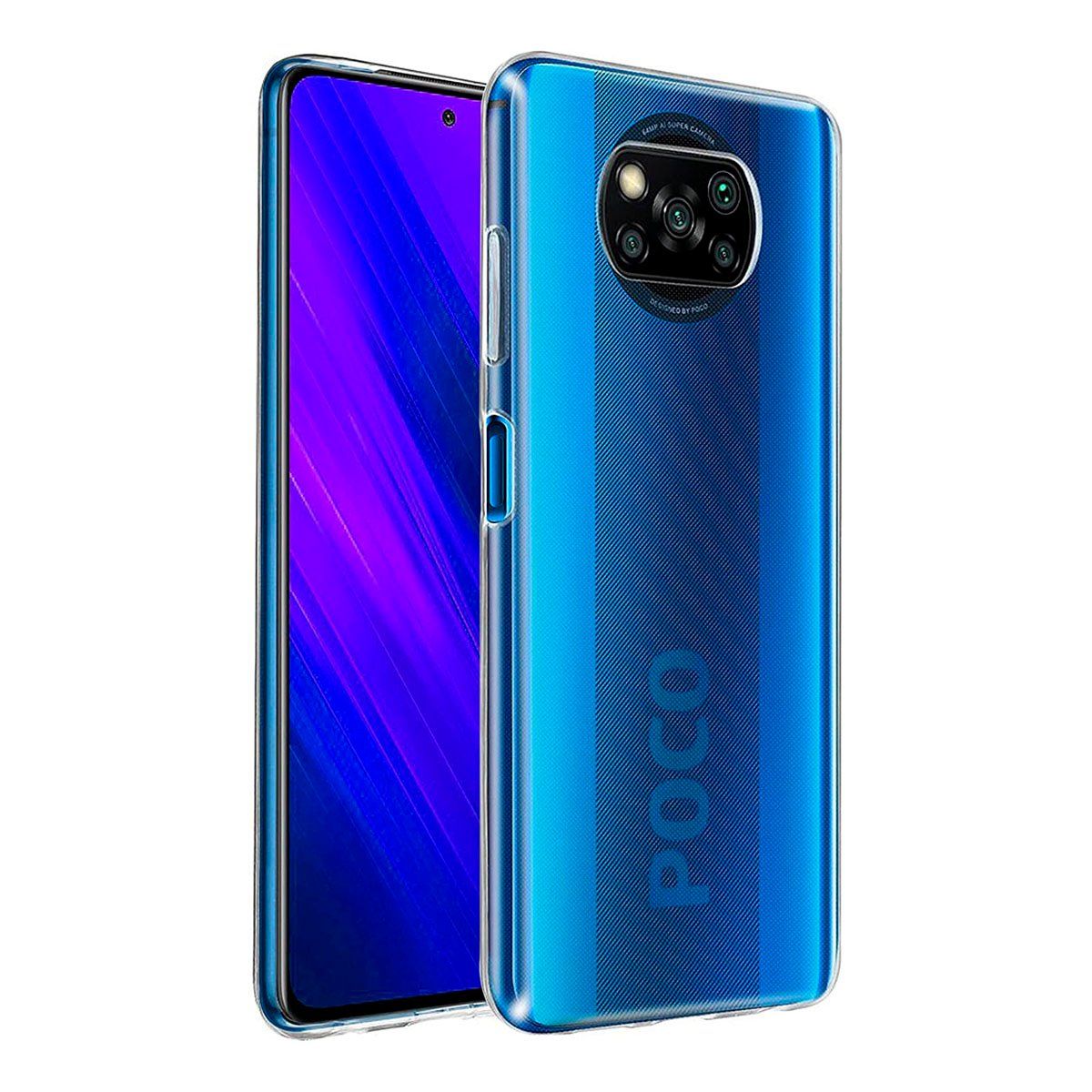 JOIGO - Carcasa Para Xiaomi POCO X3 PRO POCO X3 NFC Transparente.