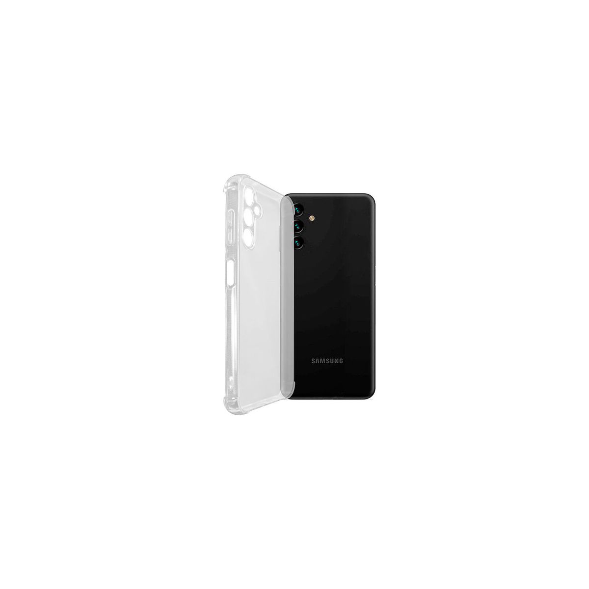 JOIGO - Carcasa Antigolpes Para Samsung A02s Transparente Reforzado