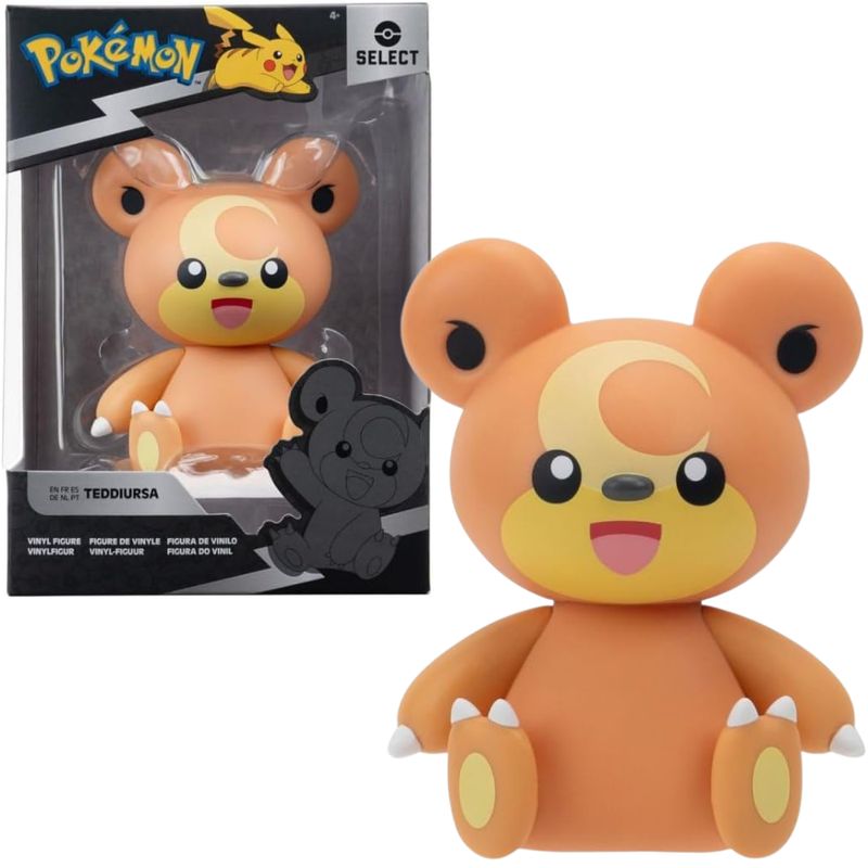 POKEMON - Pokemon Figura De Vinilo 11 Cm. Teddiursa