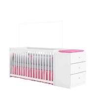 Cuna Con Comoda Gutti Blanca