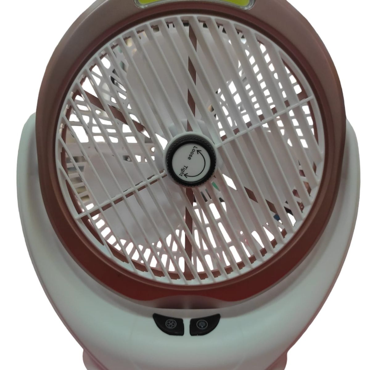 GENERICO - Ventilador Recargable Con Luz Led Yt-m2031
