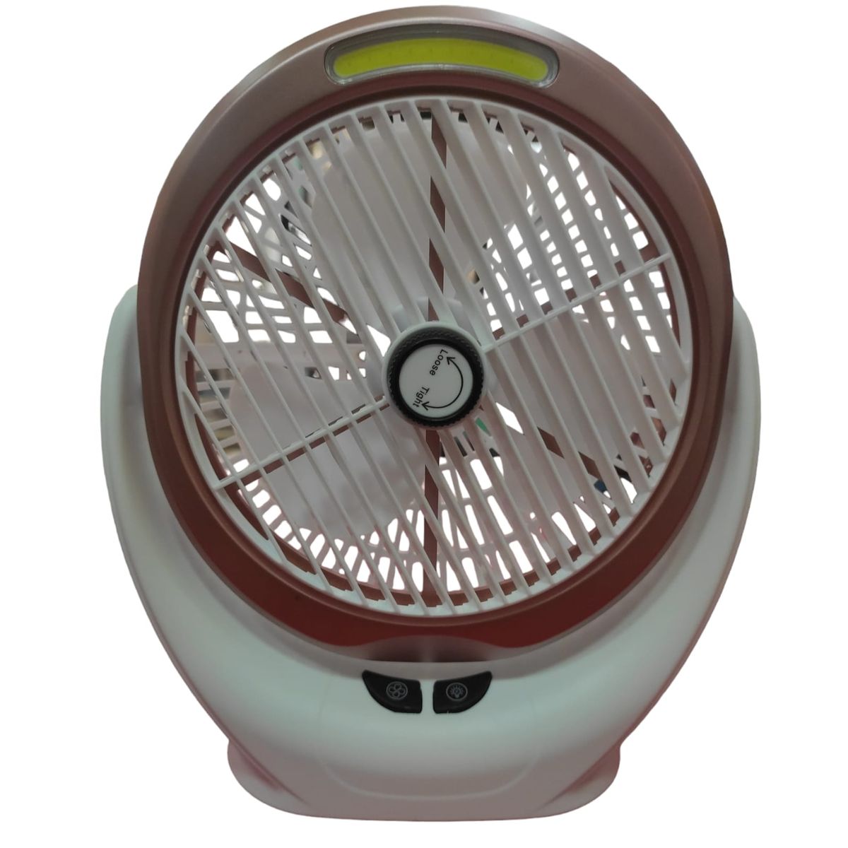 GENERICO - Ventilador Recargable Con Luz Led Yt-m2031