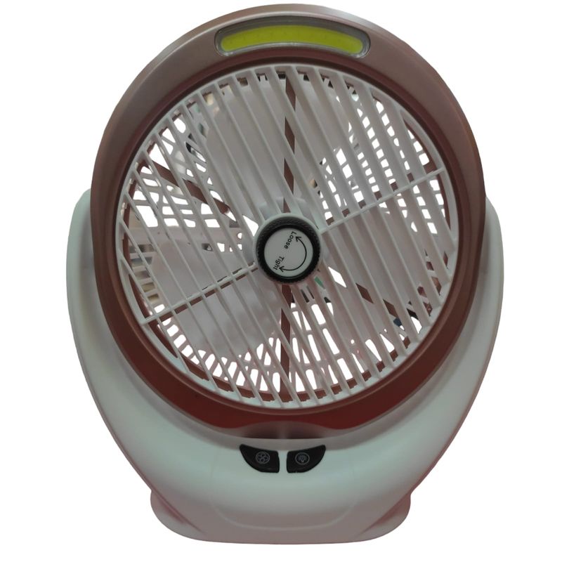 GENERICO - Ventilador Recargable Con Luz Led Yt-m2031