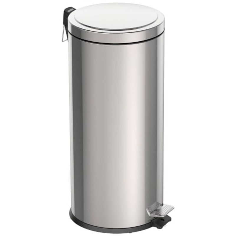 GENERICO - Basurero Papelero de Acero Inoxidable 30 Lts