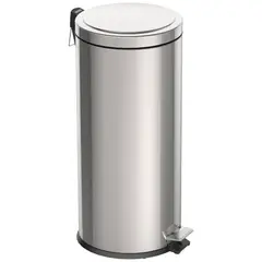 GENERICO - Basurero Papelero de Acero Inoxidable 30 Lts