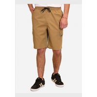 Bermuda Jogger Cargo Beige Hombre