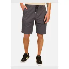 VOLCOM - Bermuda Chino Cargo Gris Hombre