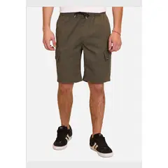 VOLCOM - Bermuda Jogger Cargo Verde Hombre