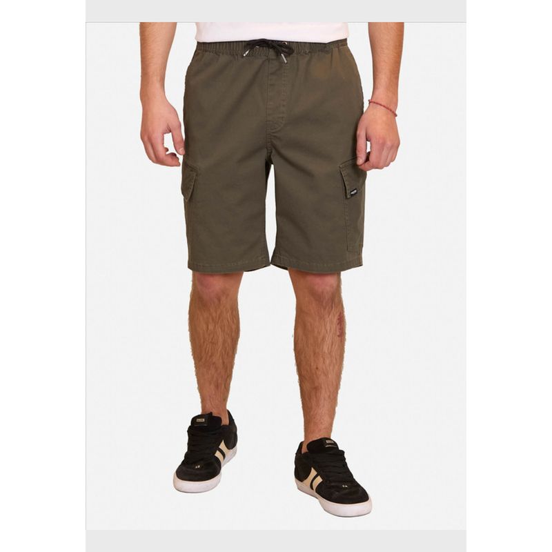 VOLCOM - Bermuda Jogger Cargo Verde Hombre Volcom