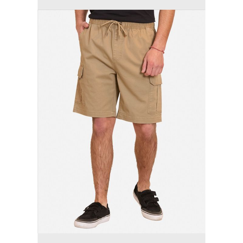 RUSTY - Bermuda Jogger Rusty Bermuda Jogger Cargo Beige Hombre Rusty
