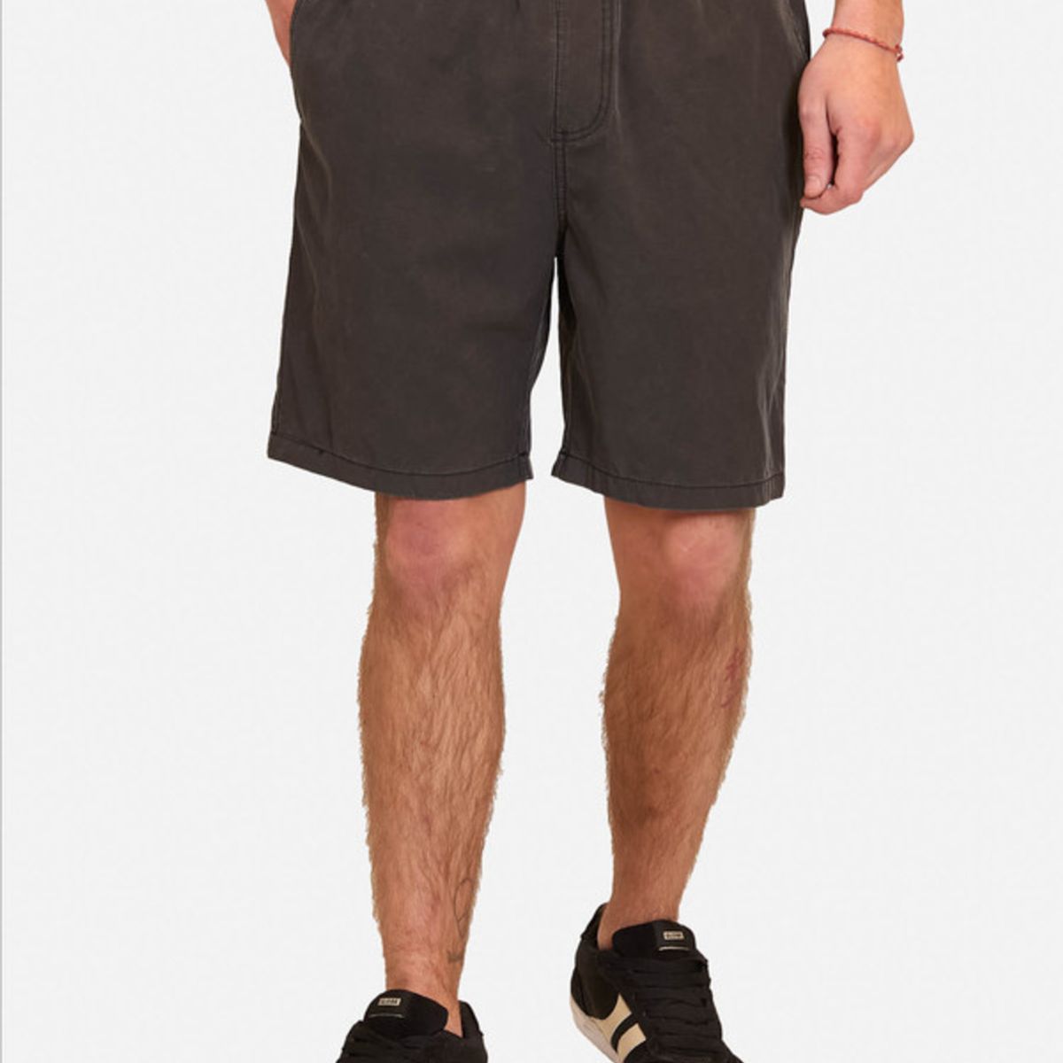 RUSTY - Bermuda Rusty Hybrid Jogger Negro Hombre Rusty