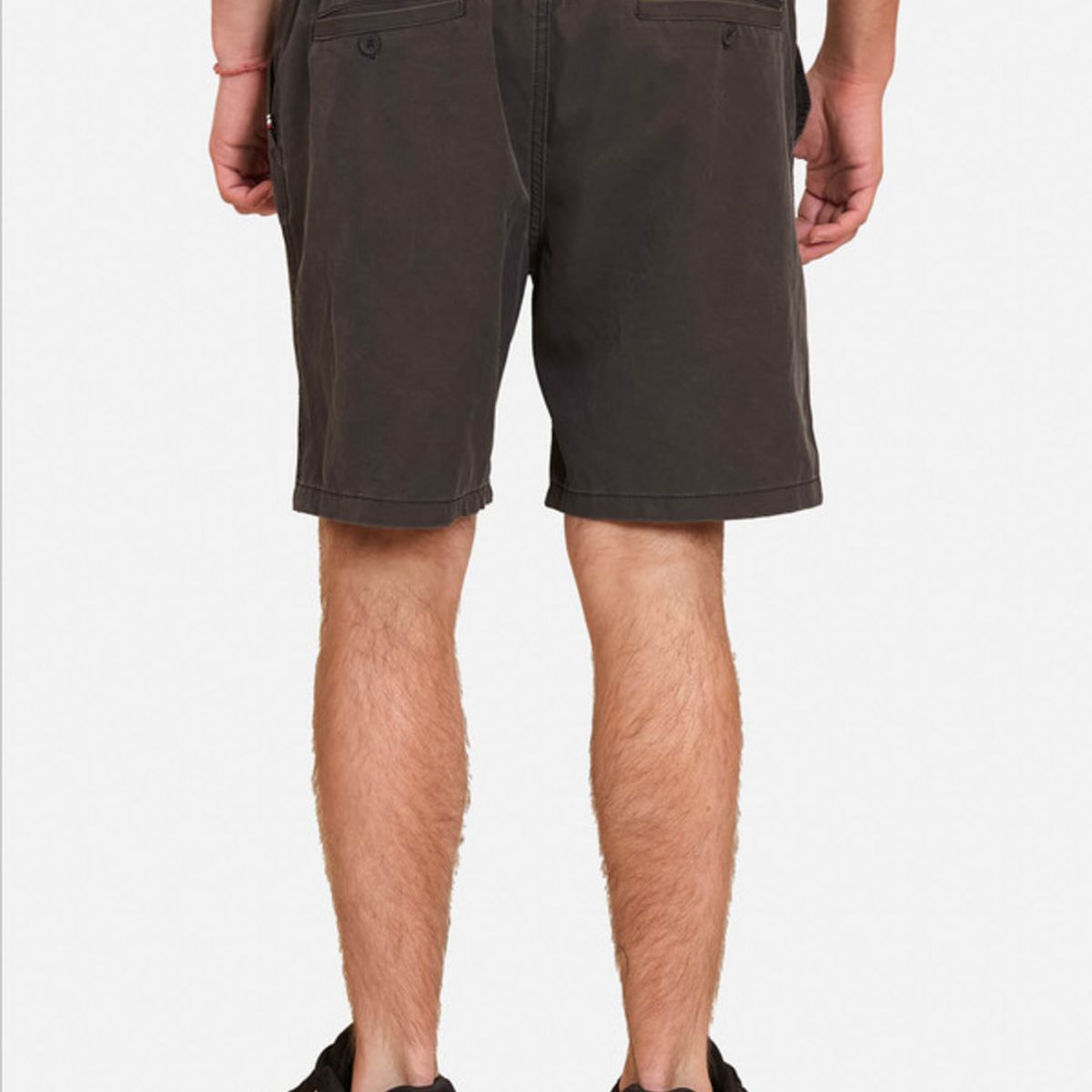 RUSTY - Bermuda Rusty Hybrid Jogger Negro Hombre Rusty