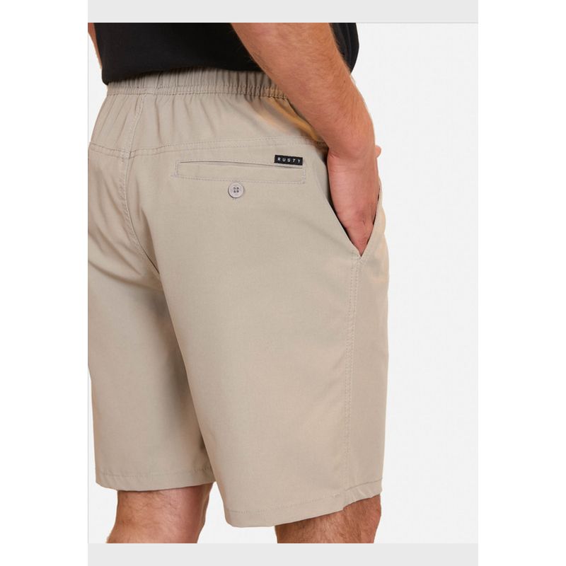 RUSTY - Bermuda Rusty Hybrid Jogger Beige Hombre Rusty