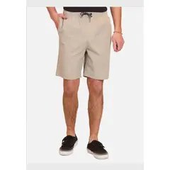 RUSTY - Bermuda Hybrid Jogger Beige Hombre