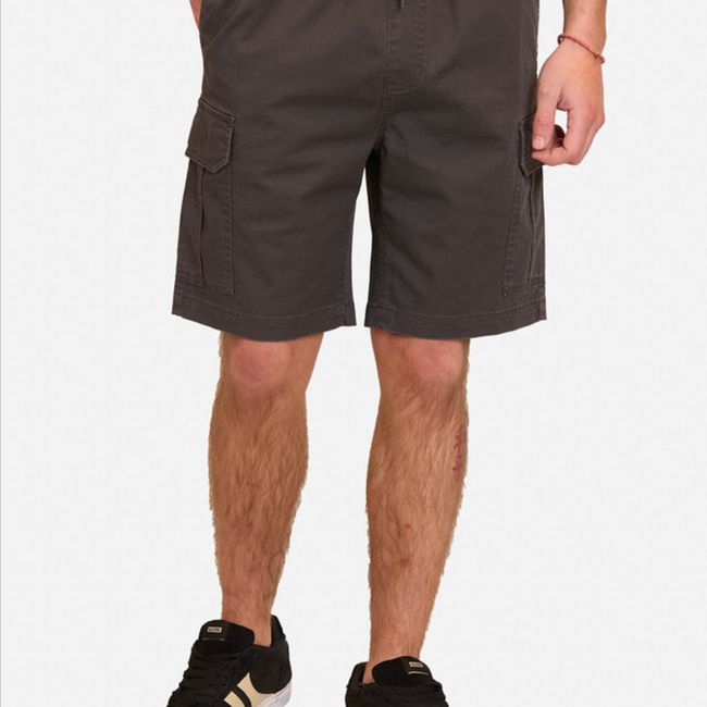 RUSTY - Bermuda Jogger Rusty Bermuda Jogger Cargo Gris Hombre Rusty