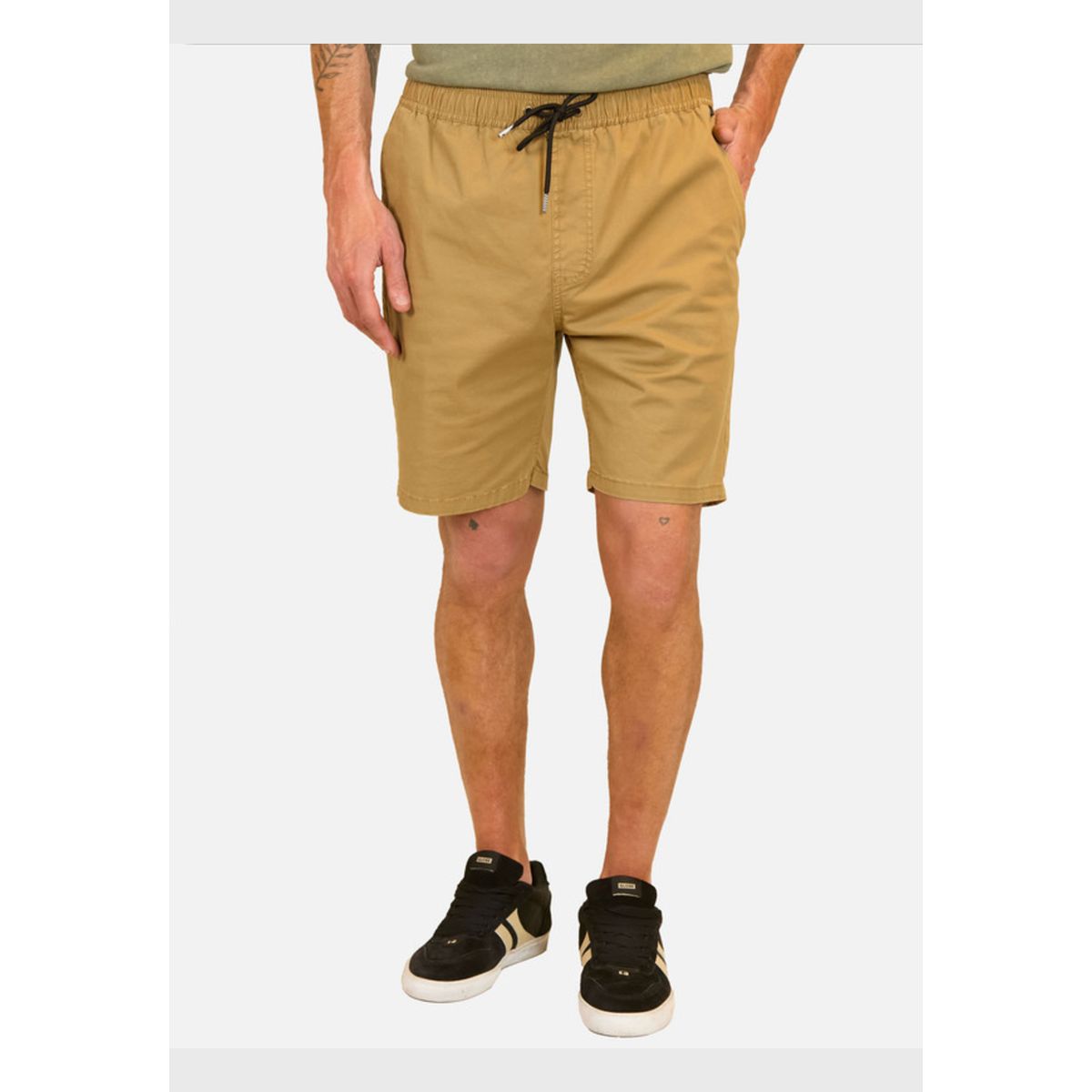 VOLCOM - Bermuda Jogger Classic Khaki Hombre Volcom